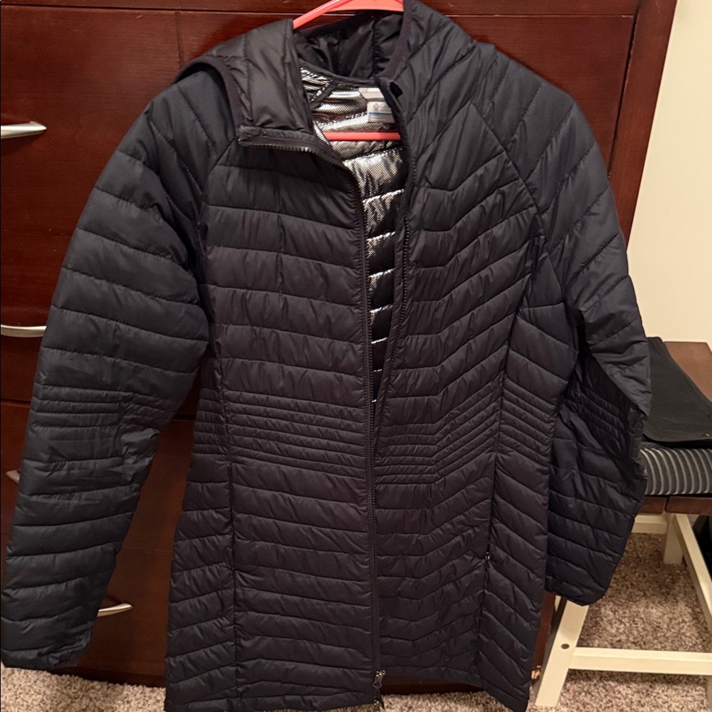 Columbia Black Puffer Jacket